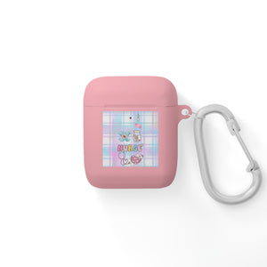 Nurse AirPods Case Cover, Cute Nurse Gift, Trendy AirPods Pro Cover, Nurse Accessories, Pastel Plaid Design