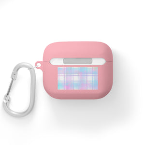 Nurse AirPods Case Cover, Cute Nurse Gift, Trendy AirPods Pro Cover, Nurse Accessories, Pastel Plaid Design
