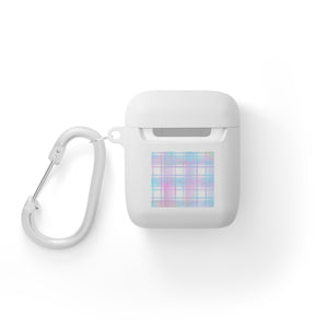 Nurse AirPods Case Cover, Cute Nurse Gift, Trendy AirPods Pro Cover, Nurse Accessories, Pastel Plaid Design