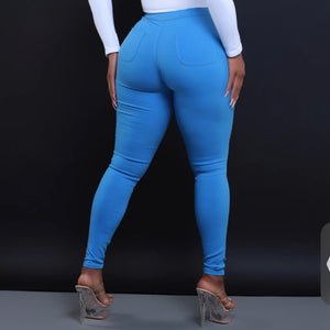 Extra Stretch Pants (Baby Blue)