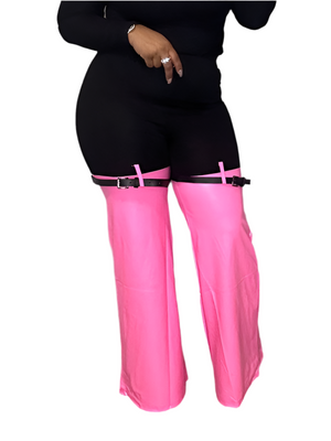 Pink Mix Pants