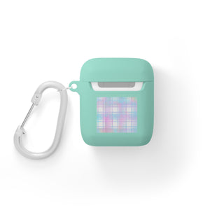 Nurse AirPods Case Cover, Cute Nurse Gift, Trendy AirPods Pro Cover, Nurse Accessories, Pastel Plaid Design