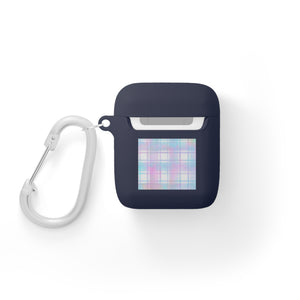 Nurse AirPods Case Cover, Cute Nurse Gift, Trendy AirPods Pro Cover, Nurse Accessories, Pastel Plaid Design
