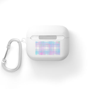 Nurse AirPods Case Cover, Cute Nurse Gift, Trendy AirPods Pro Cover, Nurse Accessories, Pastel Plaid Design