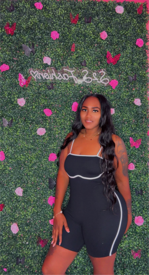 Noir Romper