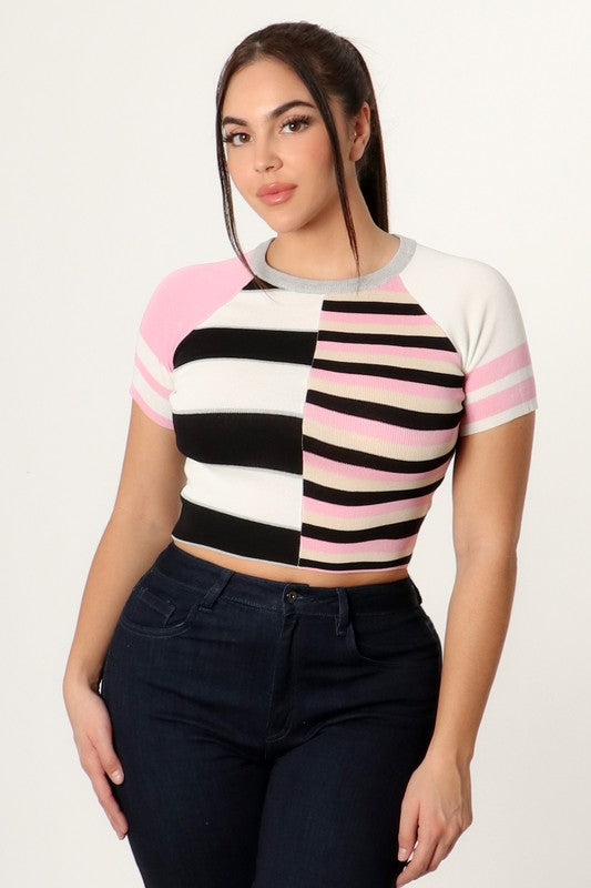 Color Stripe Top
