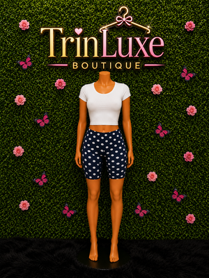 Polka Dot Set (Navy)