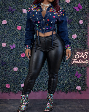 Embellished Denim Jacket