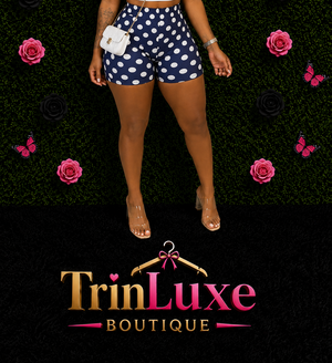 Polka Dot Set (Navy)